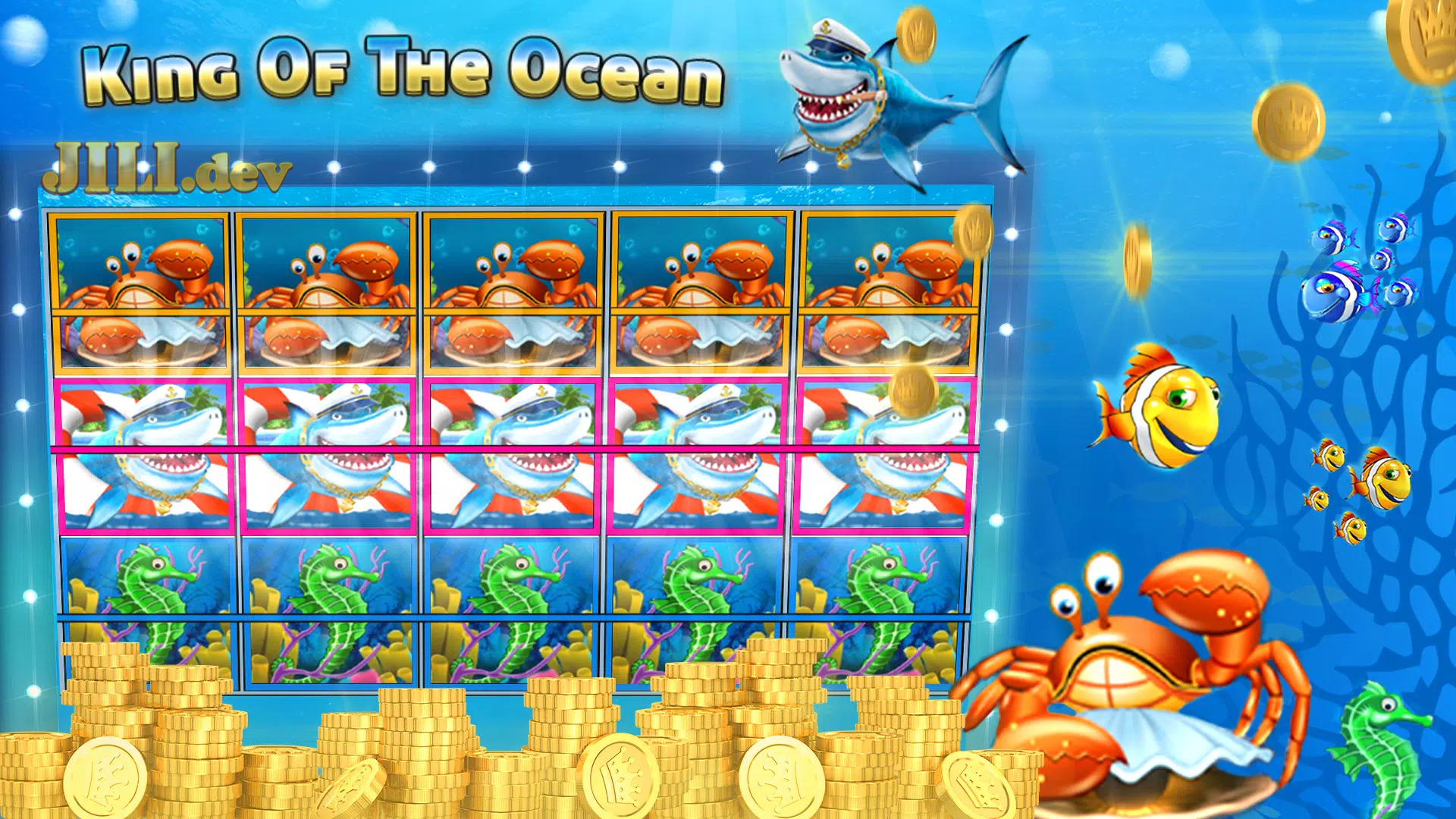Giao diện Ocean King Jackpot cực dễ thao tác